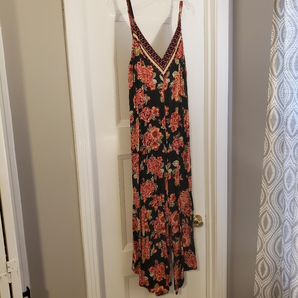 Sleeveless tank jumpsuit